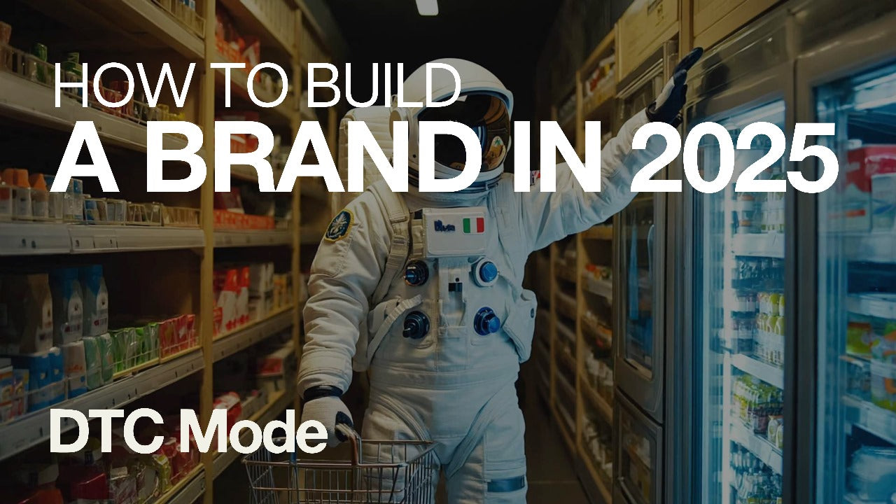 How to build a brand in 2025: DTC Brand Blueprint (discount code: 70%OFF)