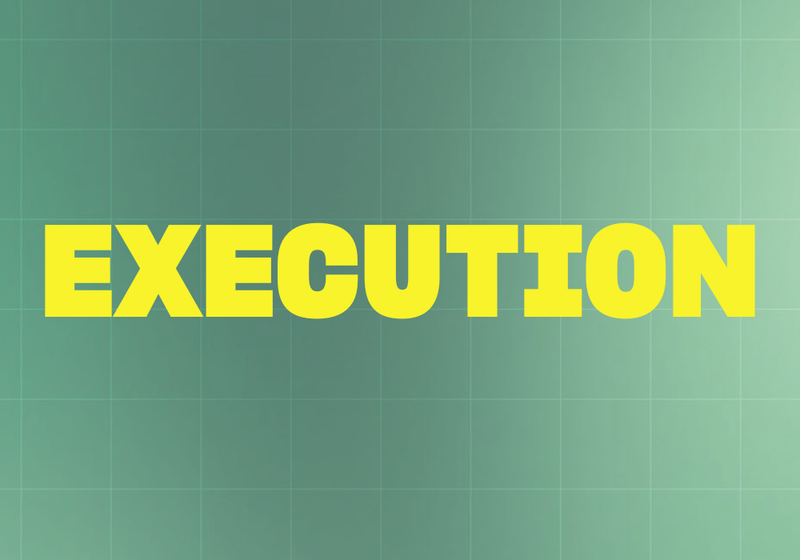Execution runs ahead of foundations