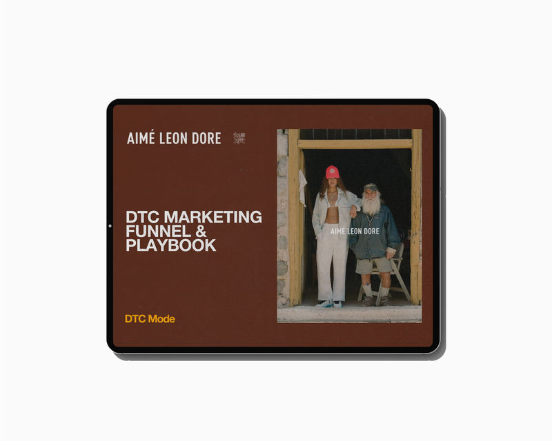 AIMÉ LEON DORE MARKETING FUNNEL & PLAYBOOK