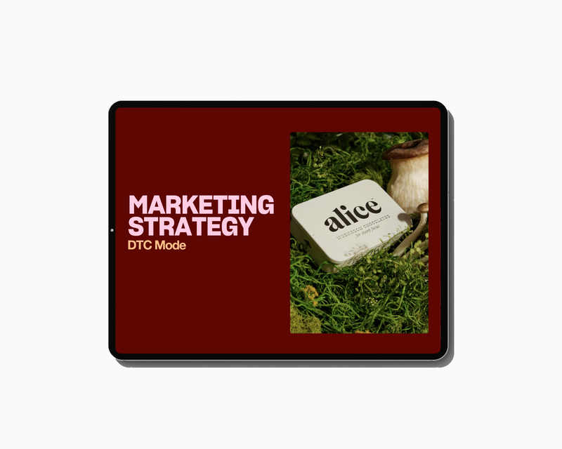 Alice Mushrooms MARKETING FUNNEL & PLAYBOOK