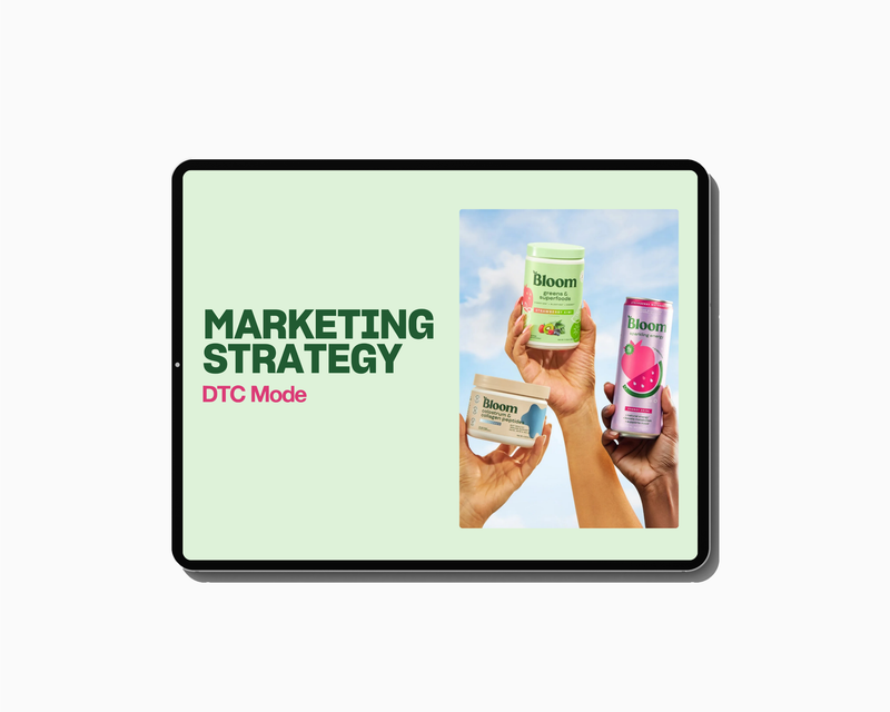 Bloom MARKETING FUNNEL & PLAYBOOK