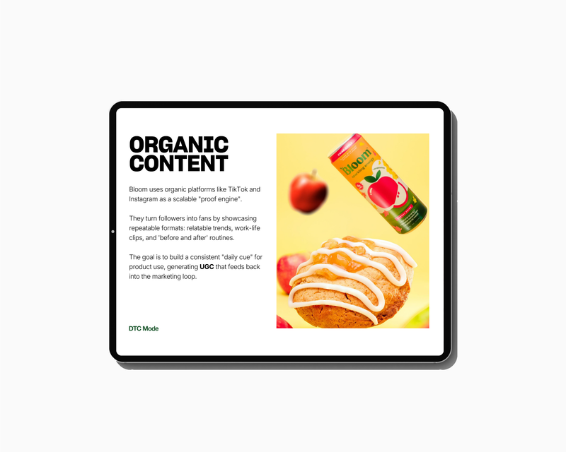 Bloom MARKETING FUNNEL & PLAYBOOK