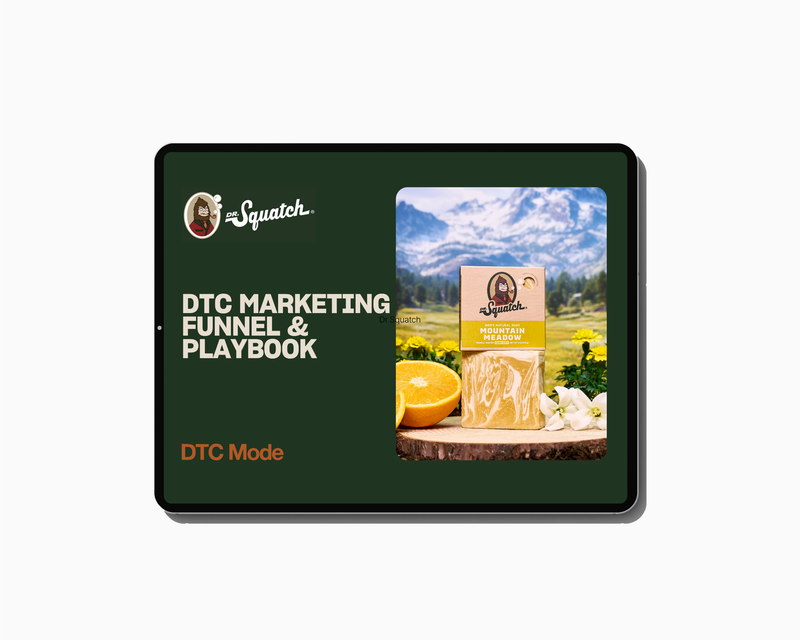 Dr. Squatch MARKETING FUNNEL & PLAYBOOK