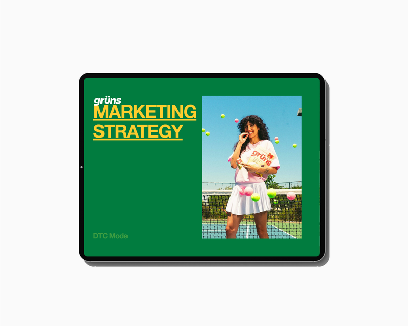 Grüns MARKETING FUNNEL & PLAYBOOK