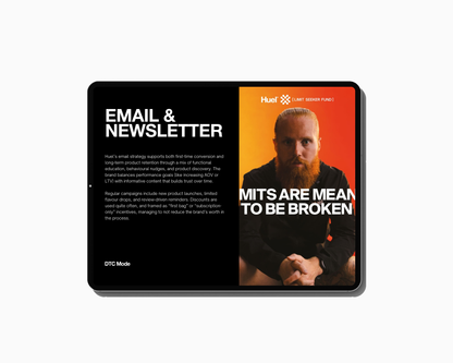 HUEL MARKETING FUNNEL & PLAYBOOK
