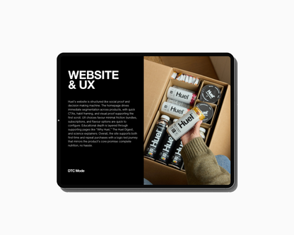 HUEL MARKETING FUNNEL & PLAYBOOK