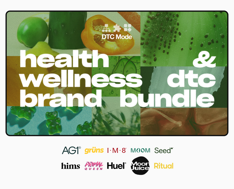 Health & Wellness DTC Brand Playbook Bundle