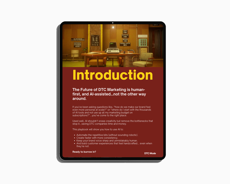 DTC X AI AUTOMATION PLAYBOOK