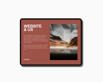 LORO PIANA MARKETING FUNNEL & PLAYBOOK