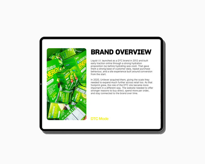 Liquid I.V. Case Study