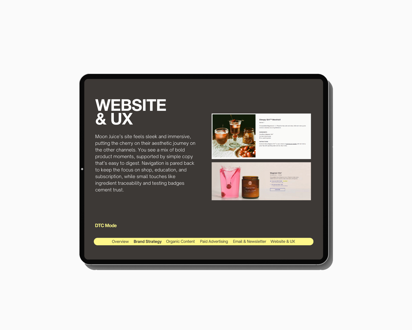 MOON JUICE MARKETING FUNNEL & PLAYBOOK