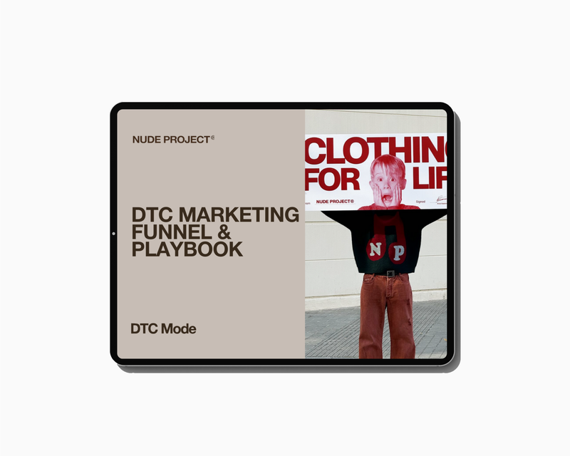 NUDE PROJECT MARKETING FUNNEL & PLAYBOOK