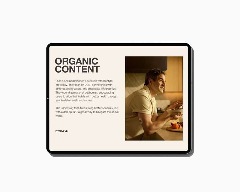 OURA MARKETING FUNNEL & PLAYBOOK