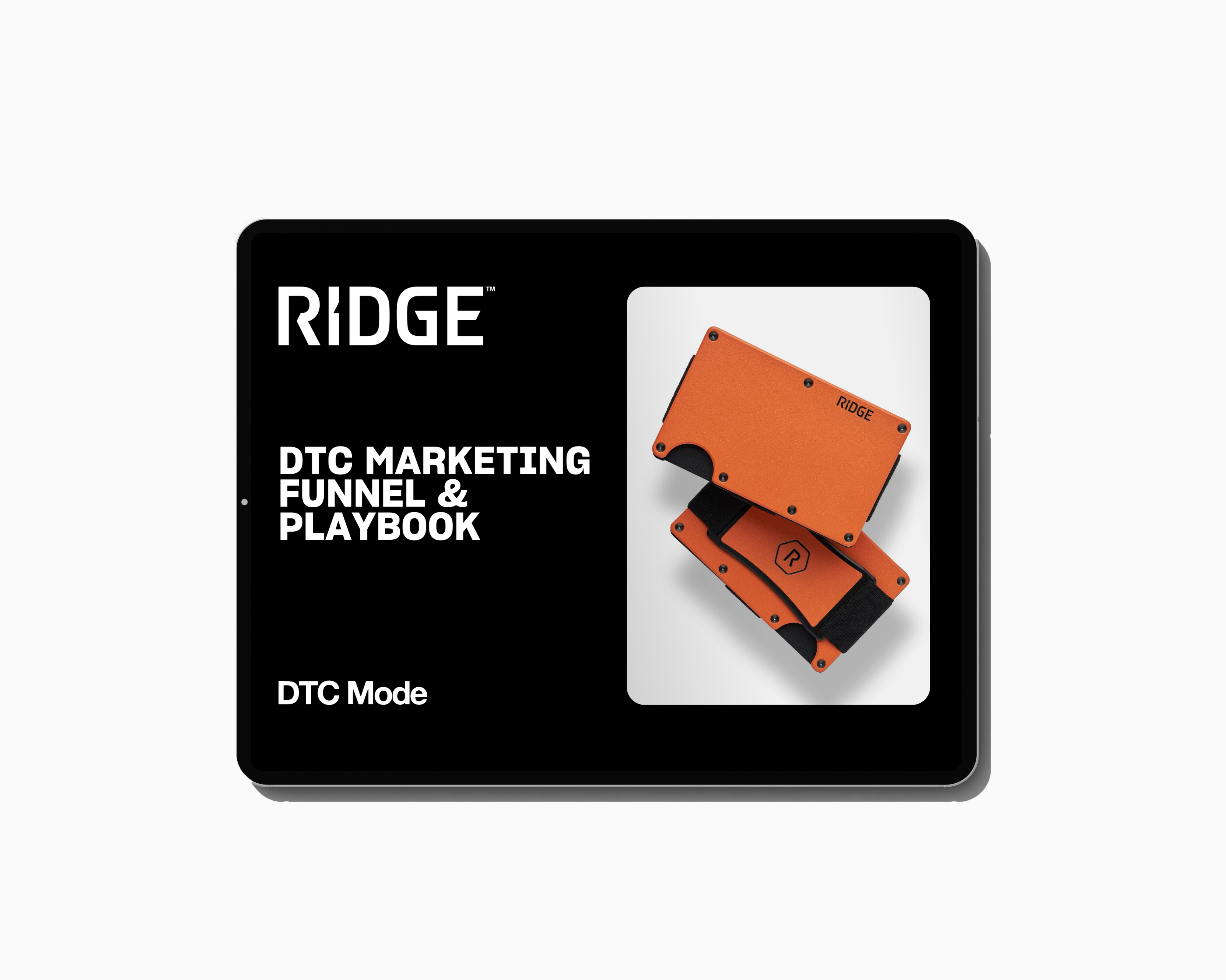 RIDGE MARKETING FUNNEL & PLAYBOOK