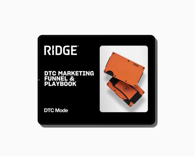 RIDGE MARKETING FUNNEL & PLAYBOOK