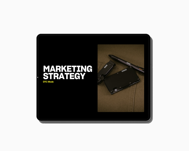 RIDGE MARKETING FUNNEL & PLAYBOOK