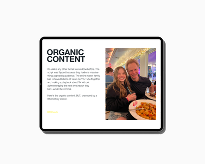 SINCERELY YOURS MARKETING FUNNEL & PLAYBOOK