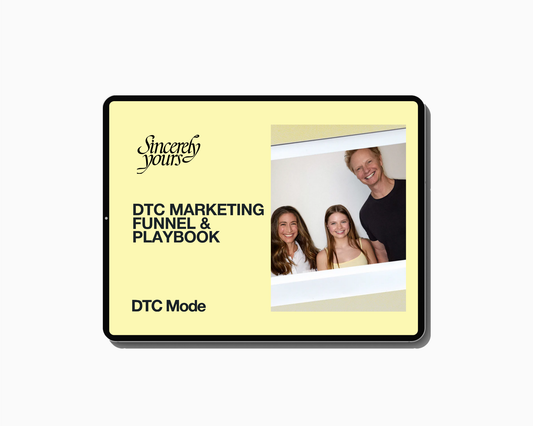 SINCERELY YOURS MARKETING FUNNEL & PLAYBOOK