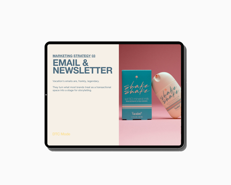 VACATION MARKETING FUNNEL & PLAYBOOK