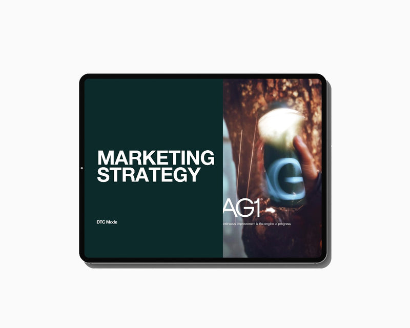 AG1 MARKETING FUNNEL & PLAYBOOK