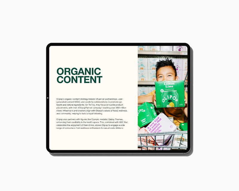 OLIPOP MARKETING FUNNEL & PLAYBOOK