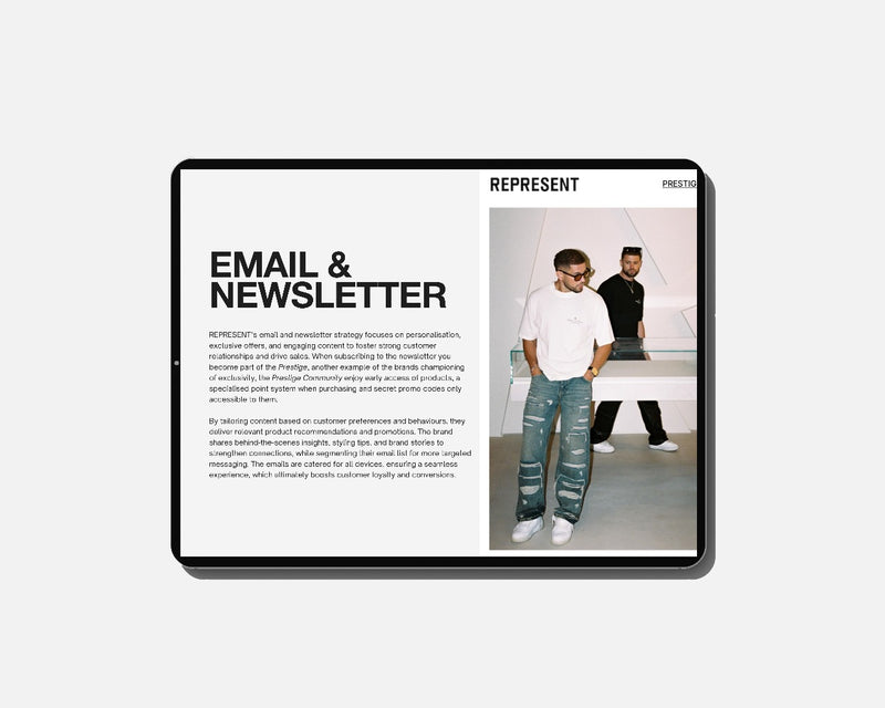 REPRESENT MARKETING FUNNEL & PLAYBOOK